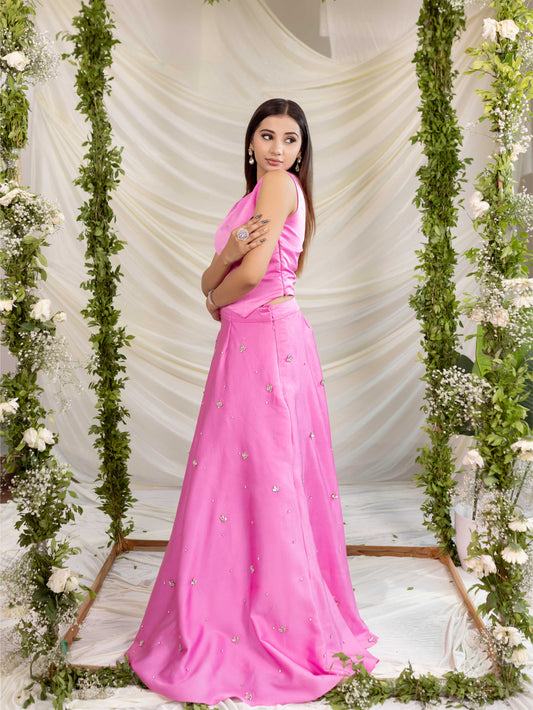 Waistcoat Skirt Set