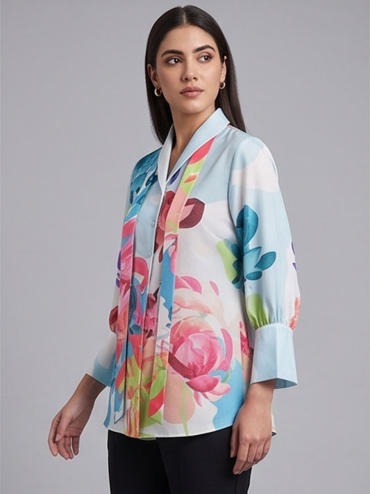 Floral Print Shirt