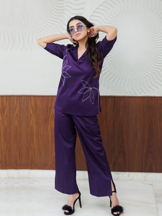 Dark Purple Co-ords