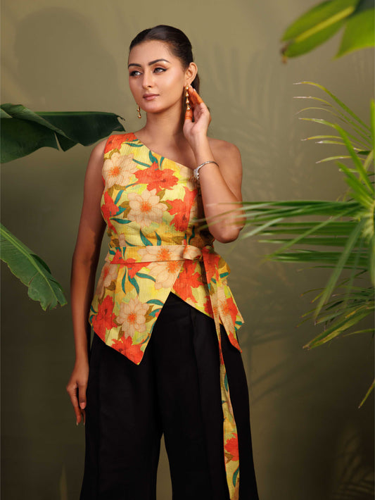 Floral Wrap Co-Ord Set