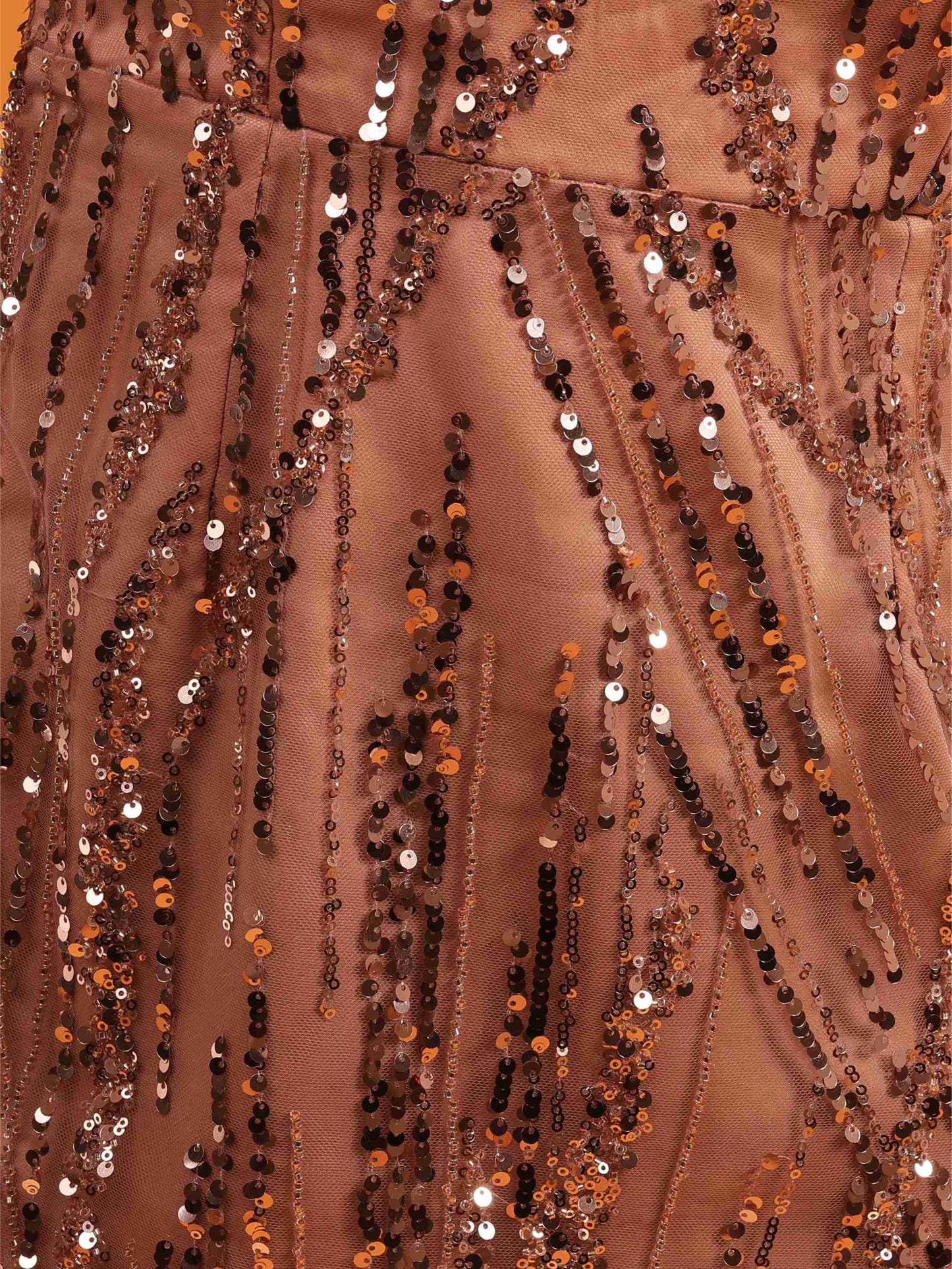 Golden Sequins Dress
