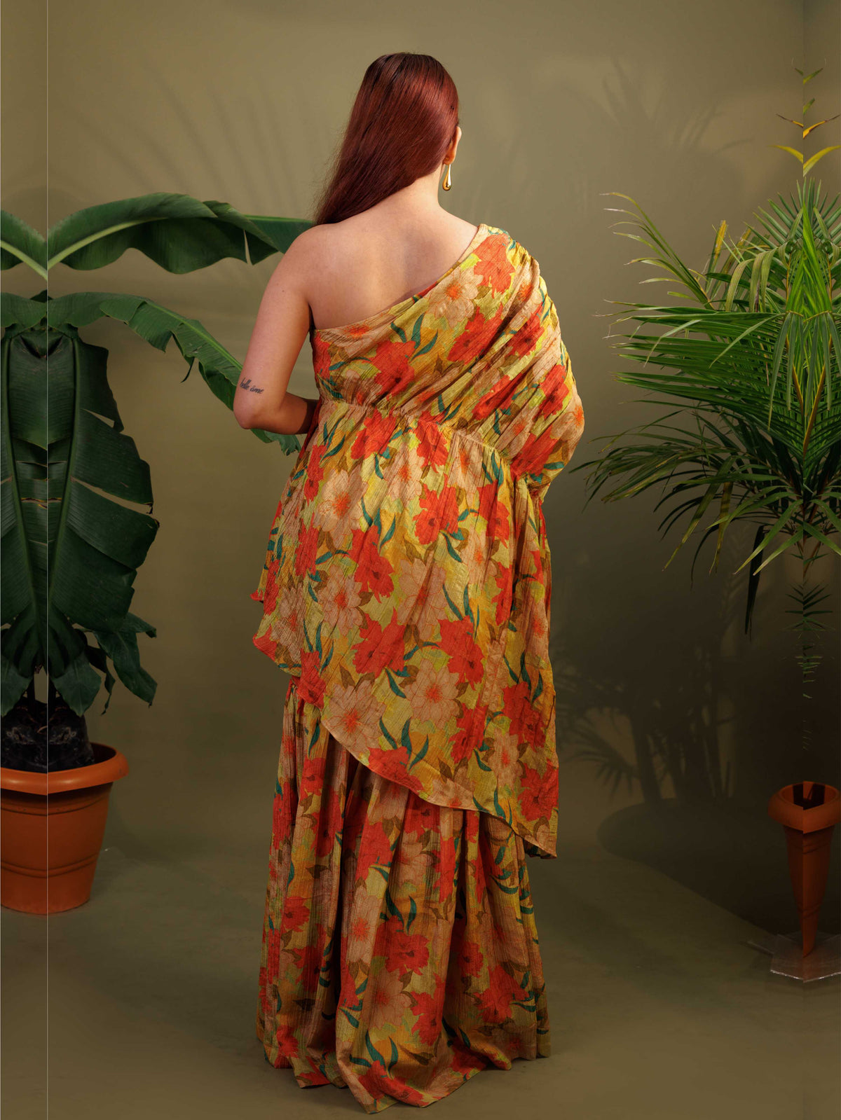 Floral Kaftan Co-Ord Set