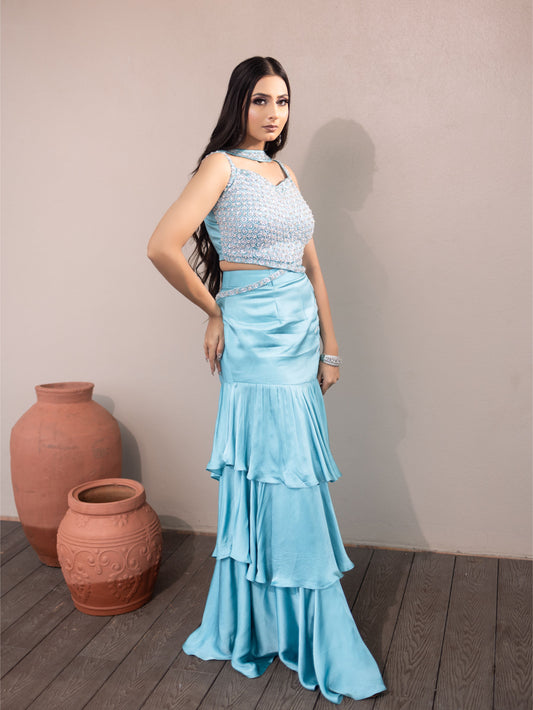 Blue Mermaid Skirt