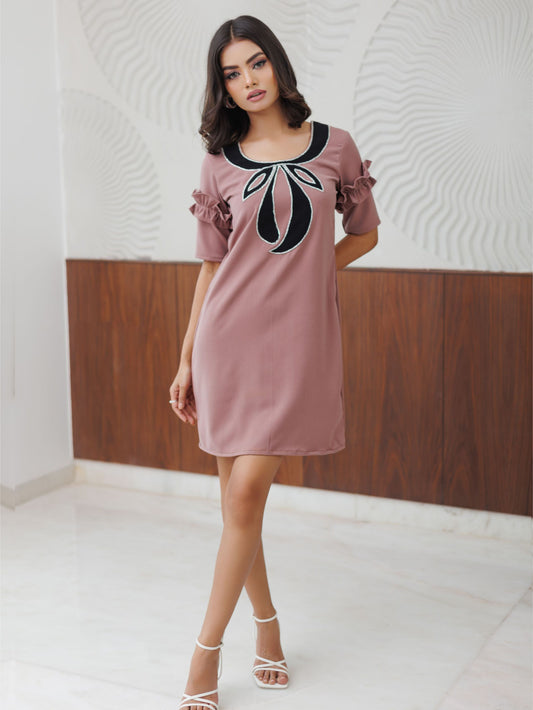 Embellished Short Dress