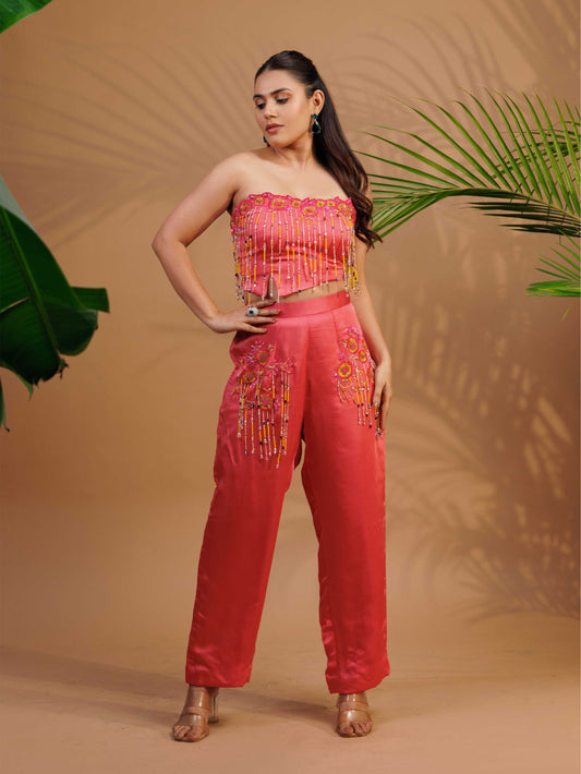 Coral Co-Ord Set