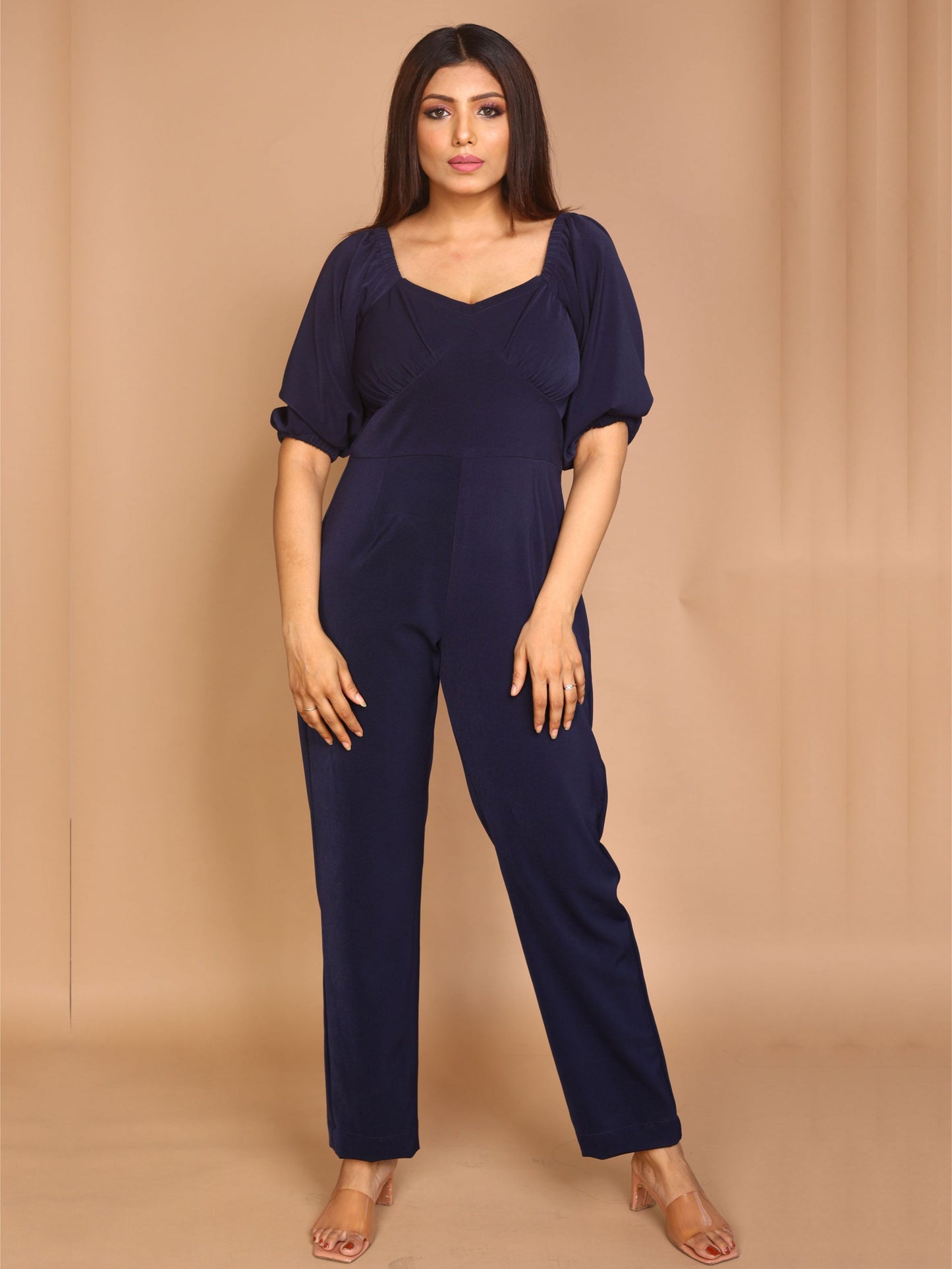 Navy Blue Jumpsuit
