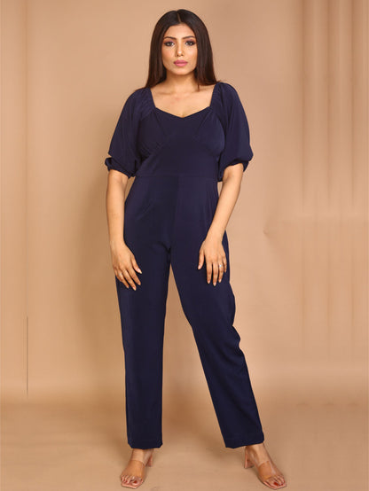 Navy Blue Jumpsuit