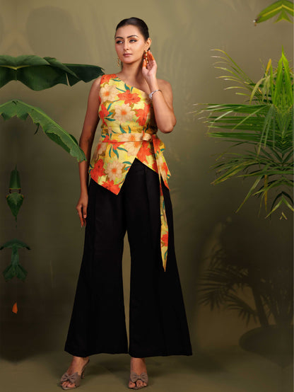 Floral Wrap Co-Ord Set