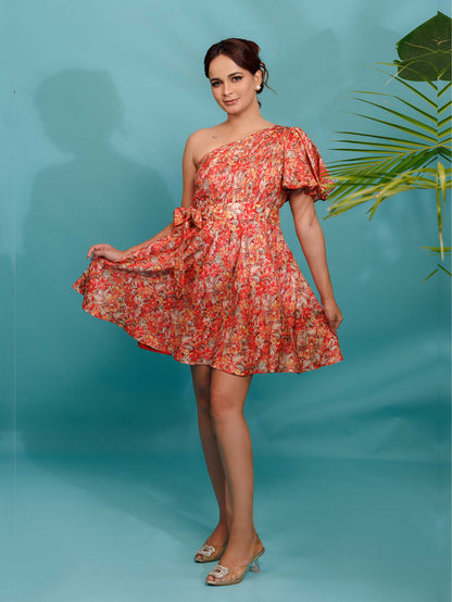 Scarlet Bloom Dress