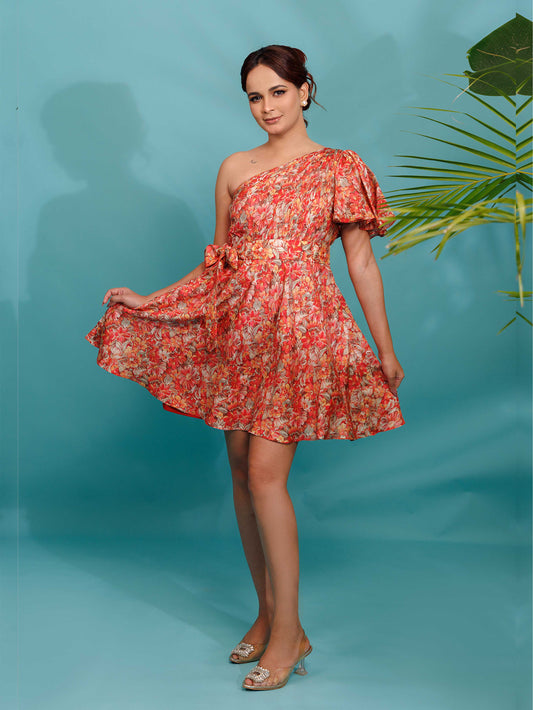 Scarlet Bloom Dress