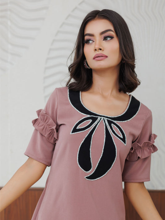 Embellished Short Dress