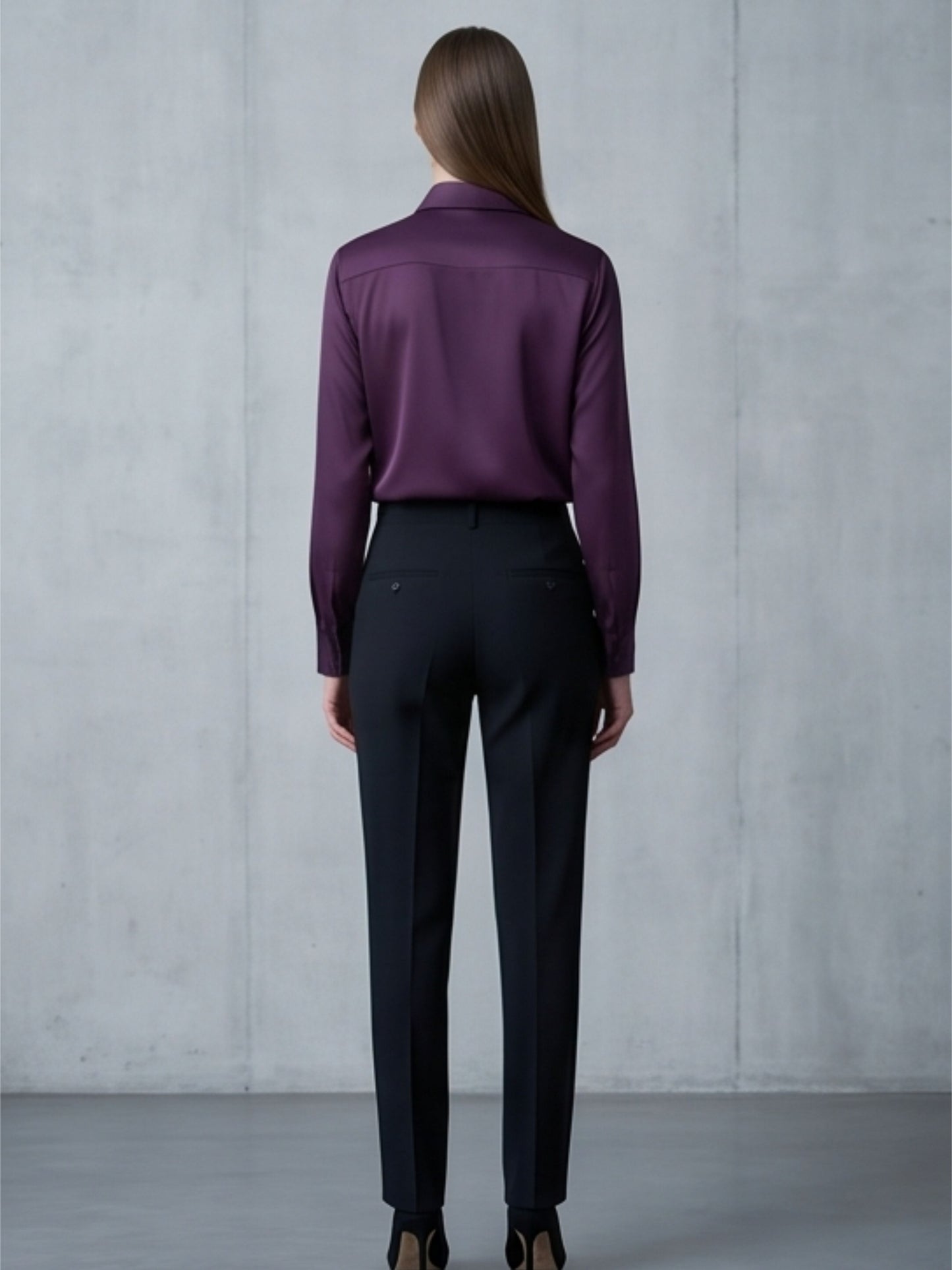 Wine Shaded Embellished SHirt