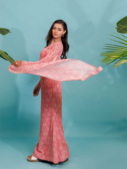 Light Pink Floral Co-Ord Set