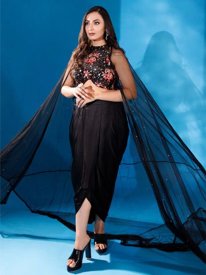 Black Patiala Set