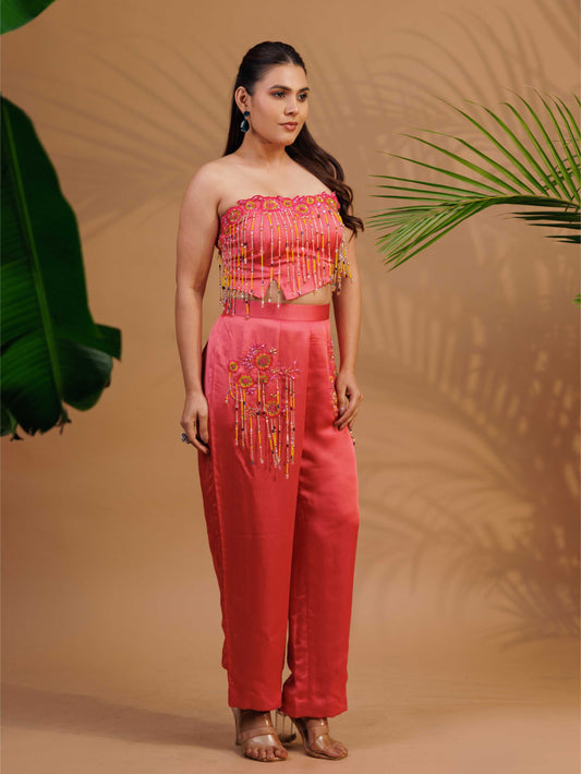 Coral Co-Ord Set