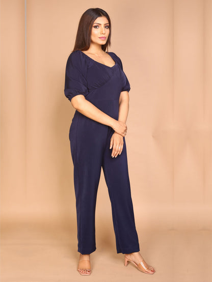 Navy Blue Jumpsuit