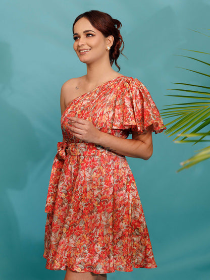 Scarlet Bloom Dress