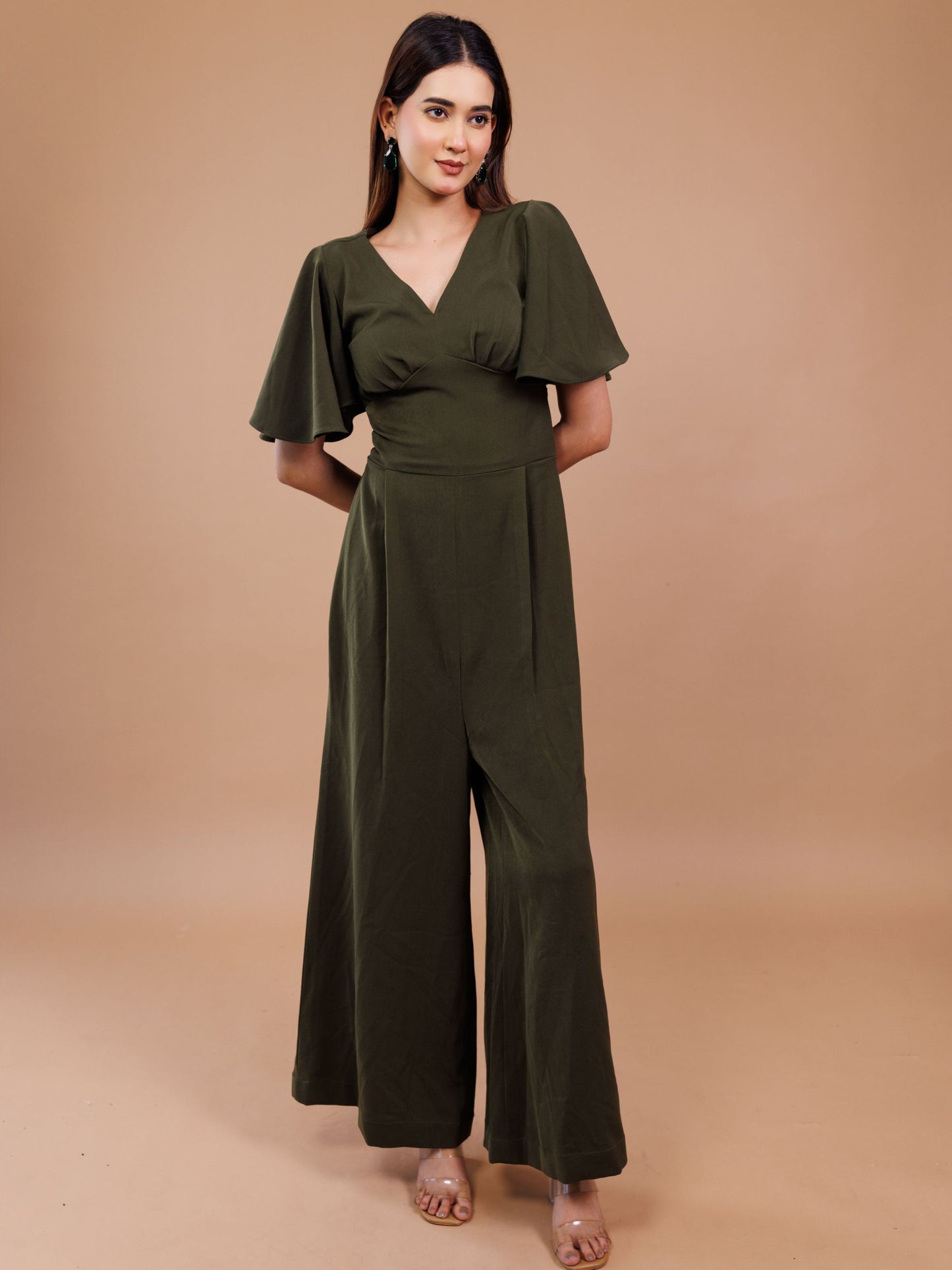Olive Green Jumpsuit