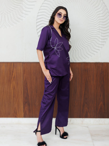 Dark Purple Co-ords