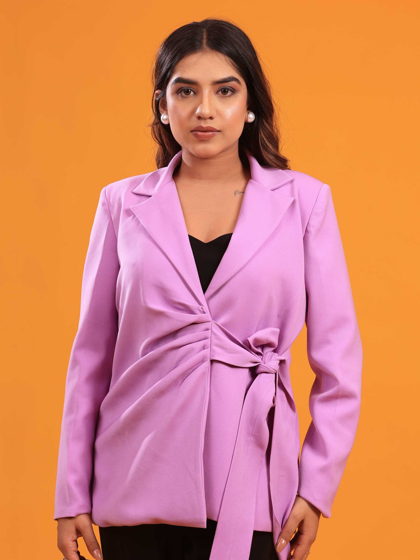 Lilac Knot Blazer