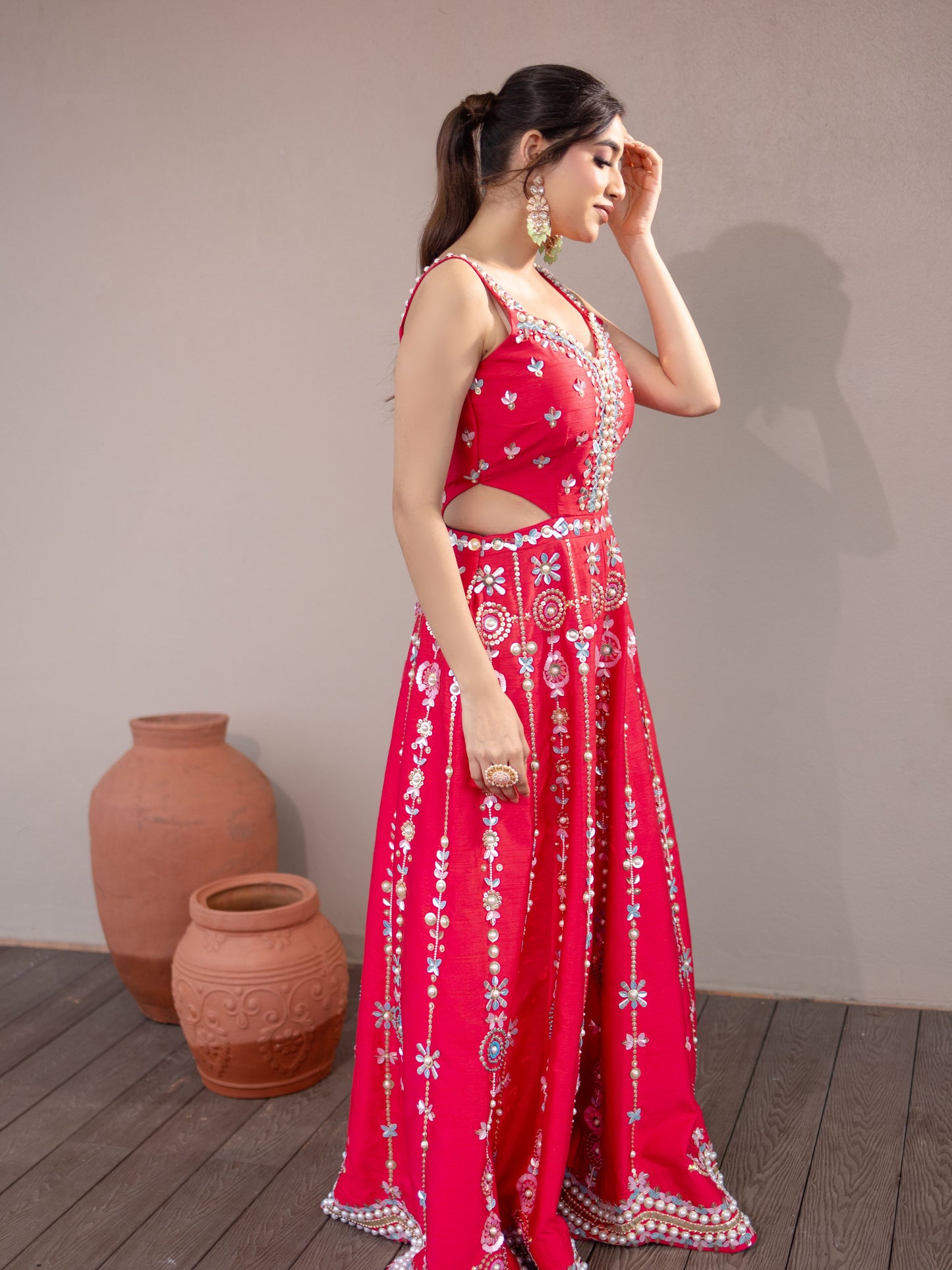 Pink Jumpsuit
