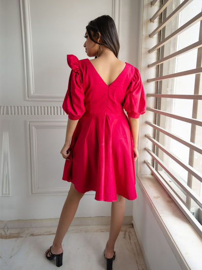 Barbie Pink Short Dress