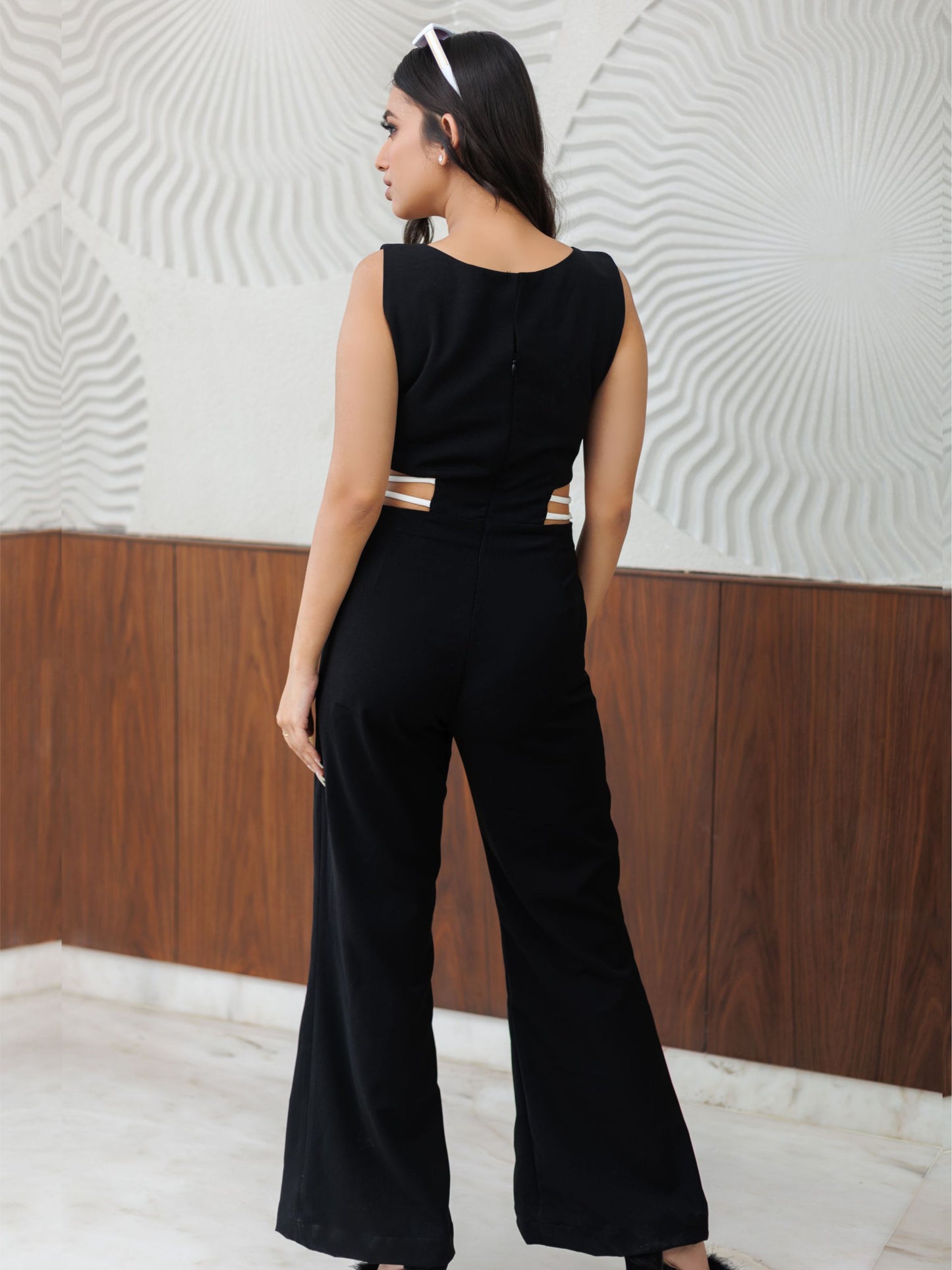 Black and White Classy Jumpsuit