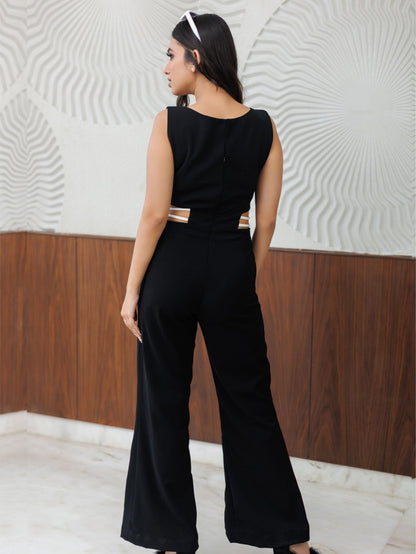 Black and White Classy Jumpsuit