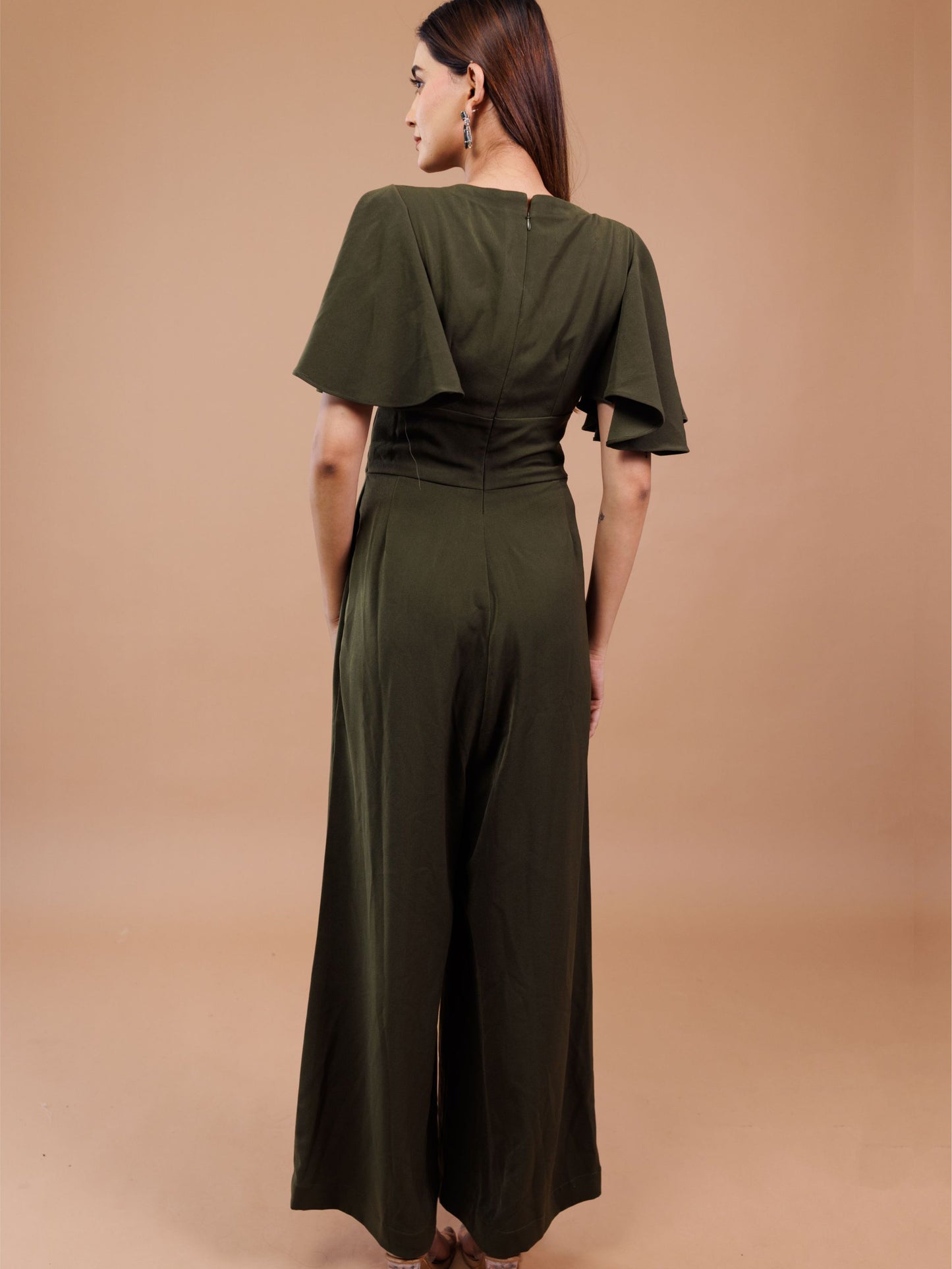 Olive Green Jumpsuit
