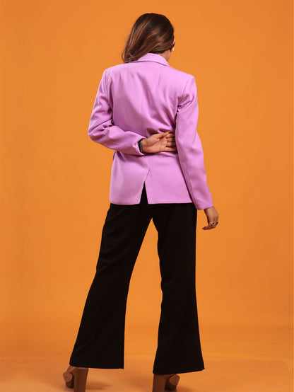 Lilac Knot Blazer