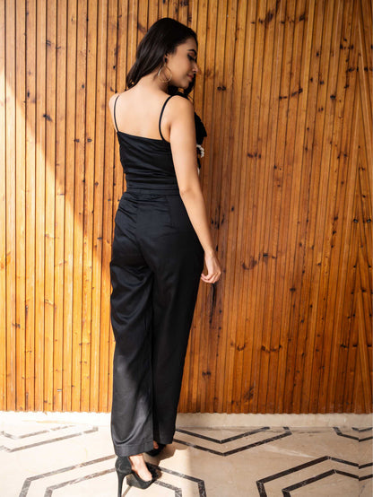 Black Bohemian Co-Ord Set
