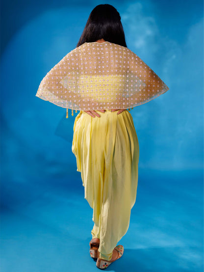 Yellow Patiala Set
