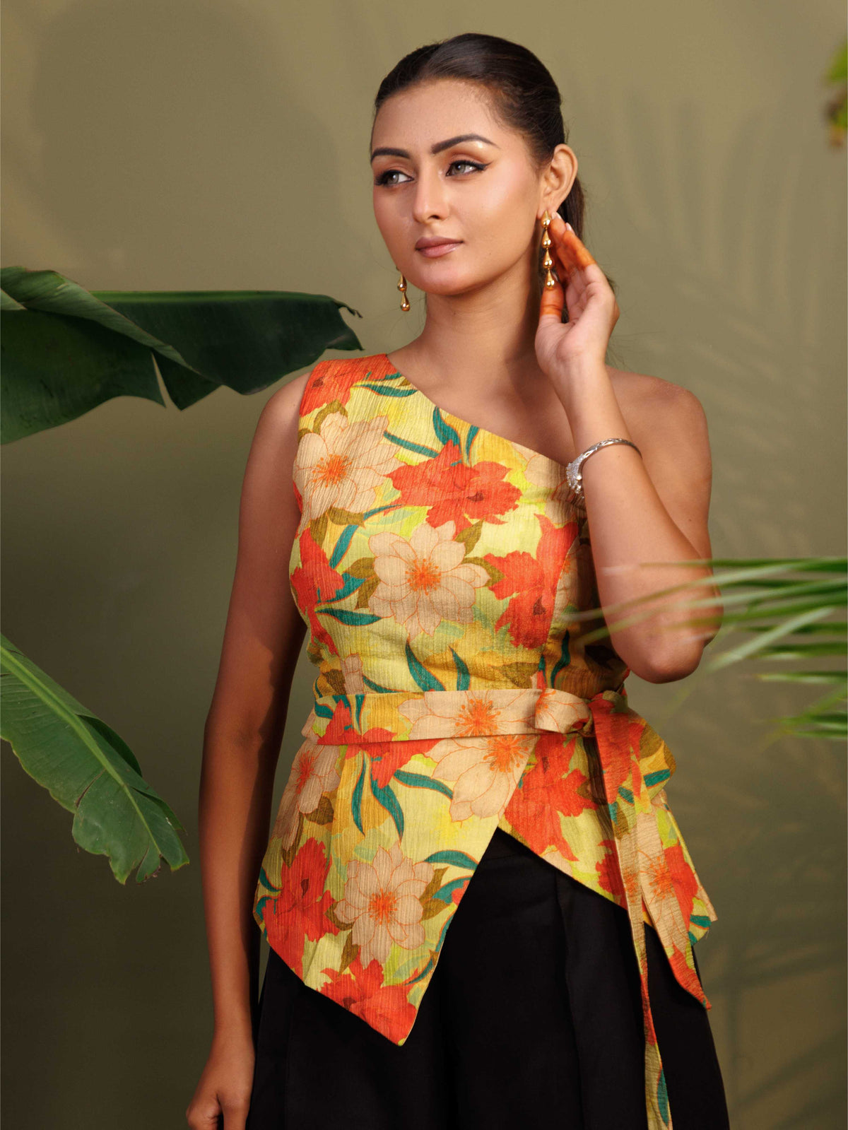 Floral Wrap Co-Ord Set
