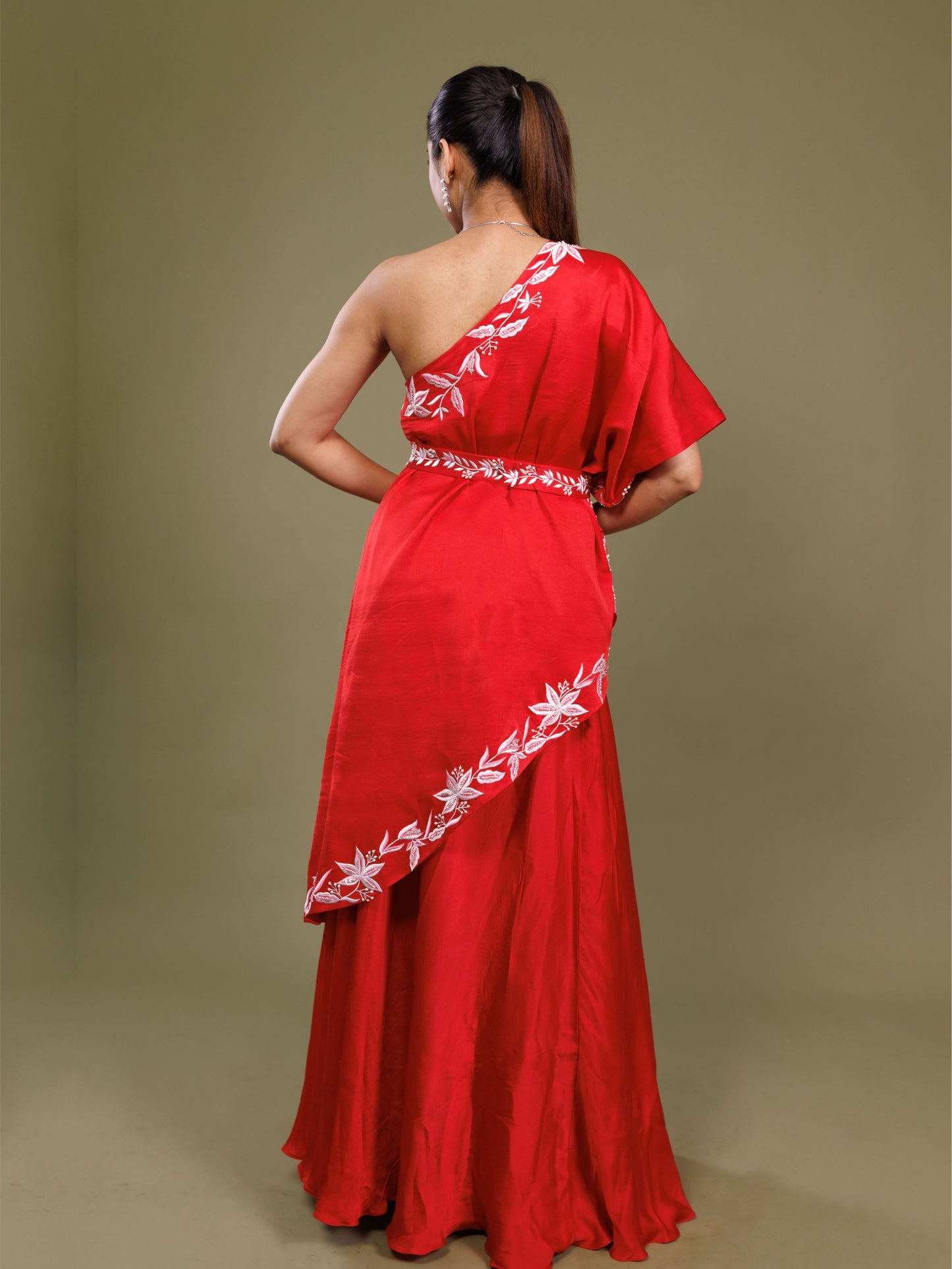 Red One Shoulder IW