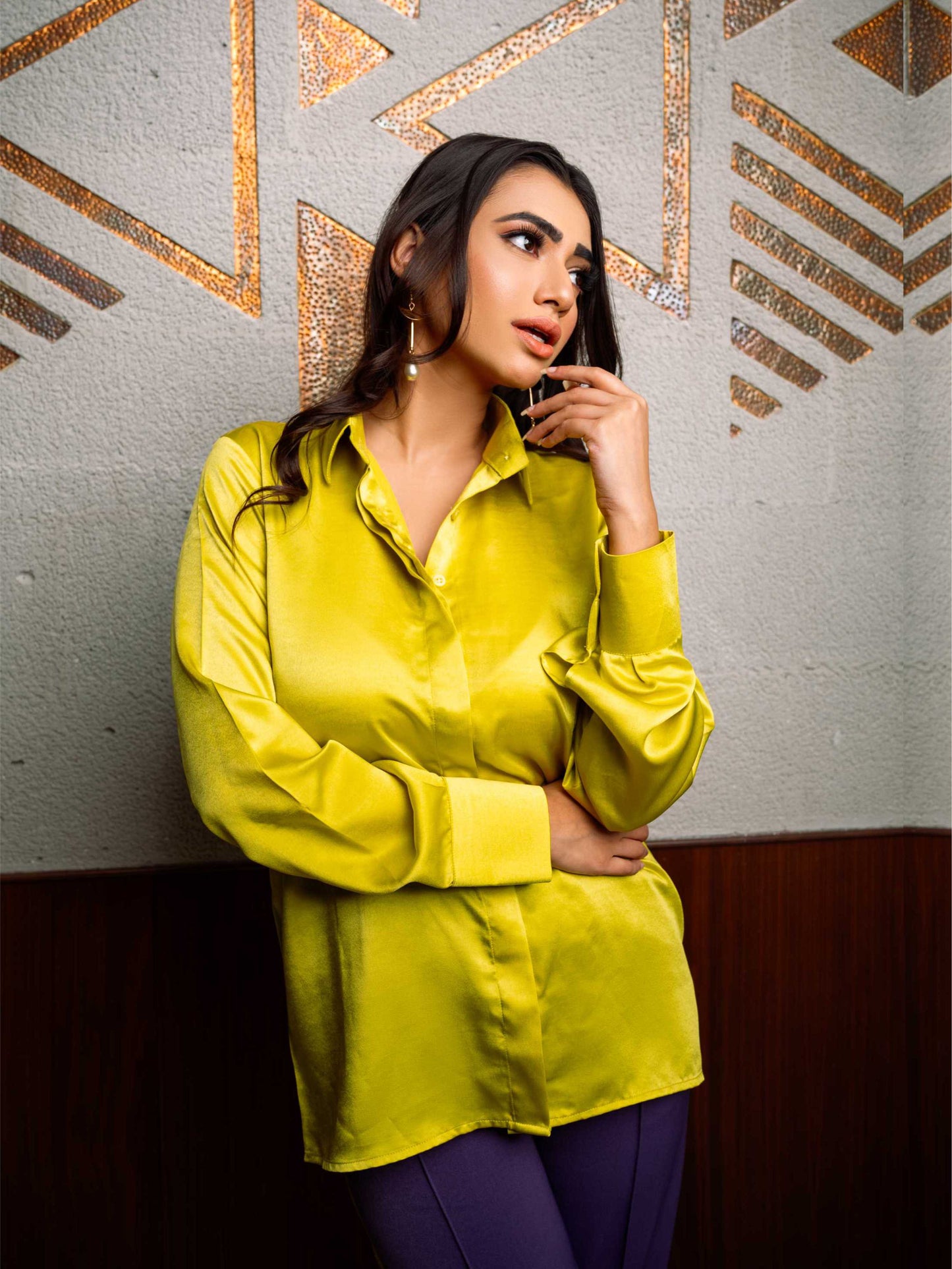 Color Block Shirt