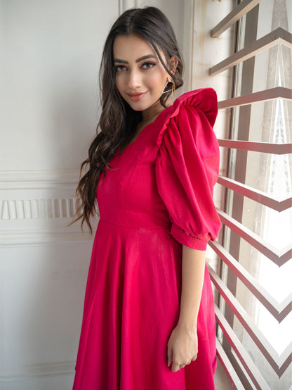 Barbie Pink Short Dress