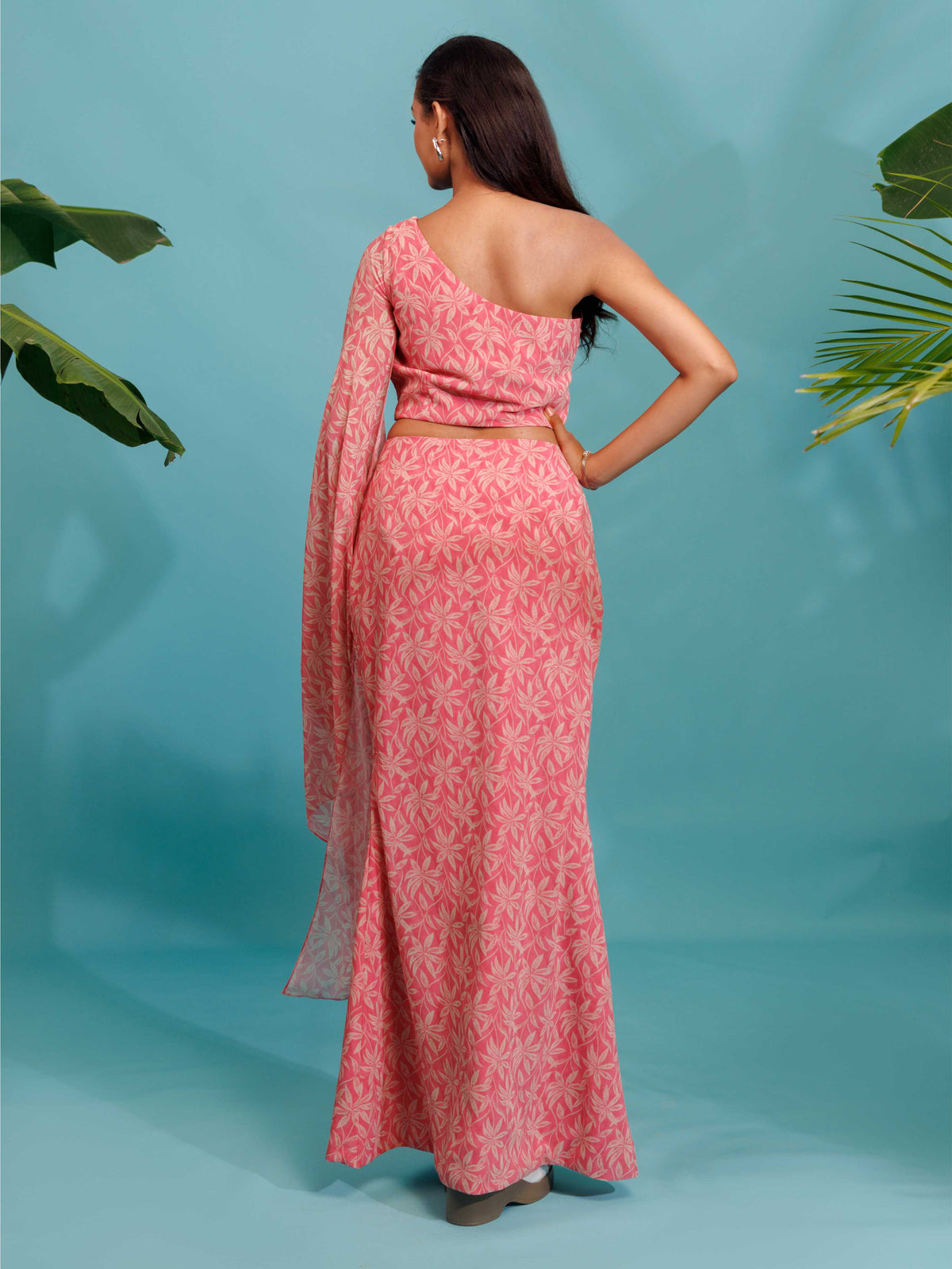 Light Pink Floral Co-Ord Set