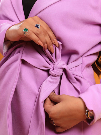 Lilac Knot Blazer