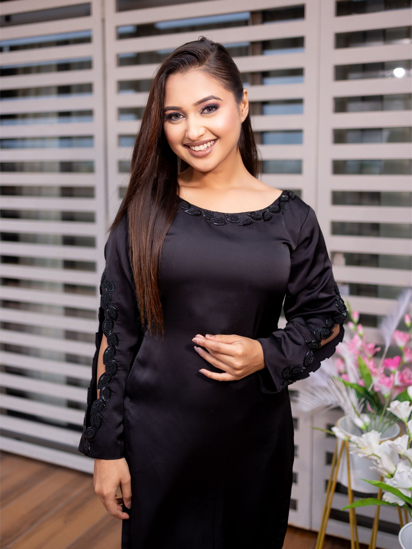 Black Kurta Pants