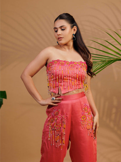 Coral Co-Ord Set