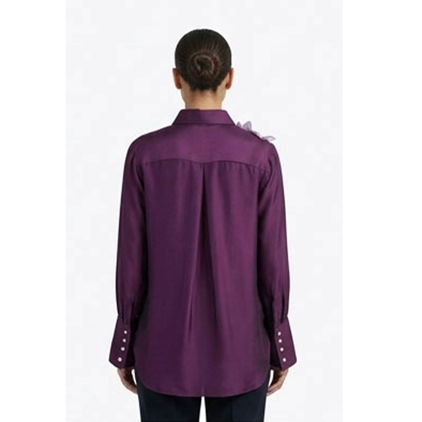 Wine 3D Flower Shirt