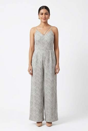 GreyCircle Print Georgette Jumpsuit
